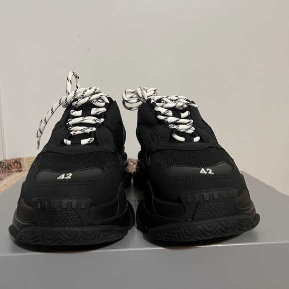 Balenciaga Triple S Mesh Runner Sneakers - Picture 4 of 9